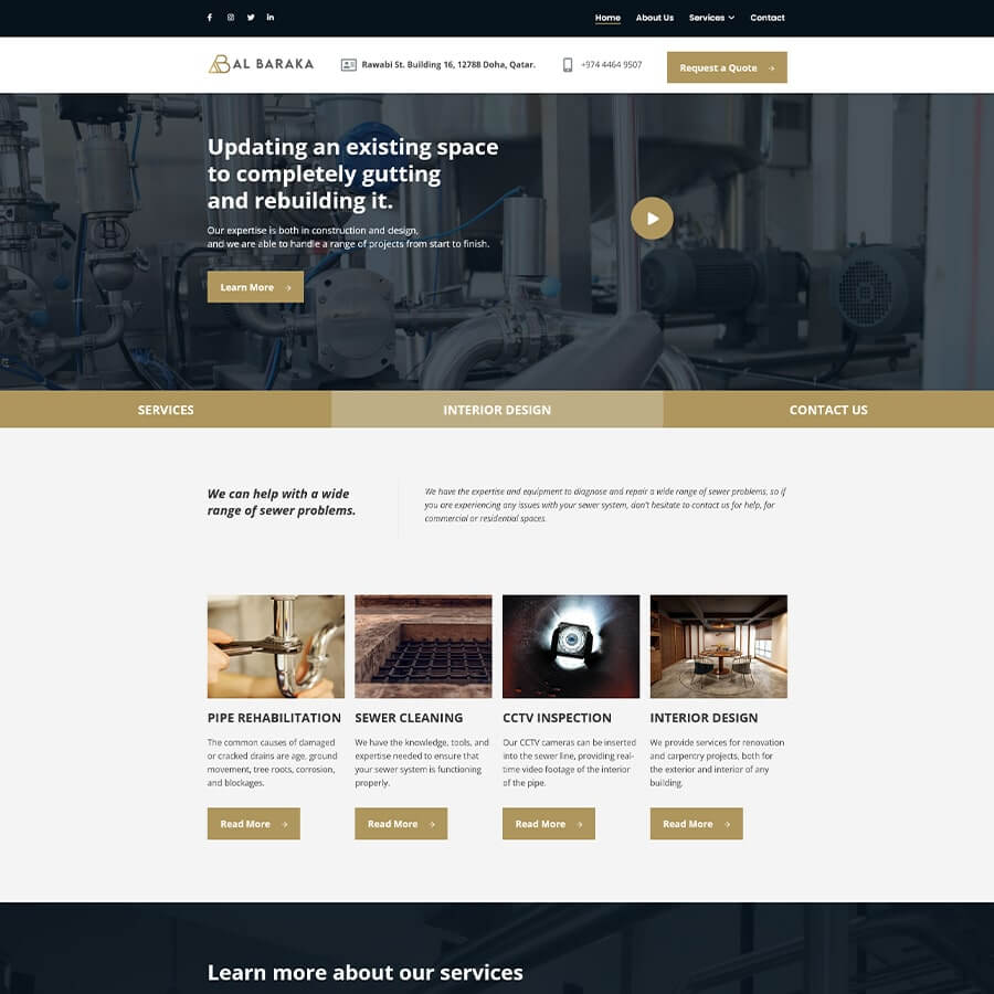 Project Albaraka, www.albaraka.qa